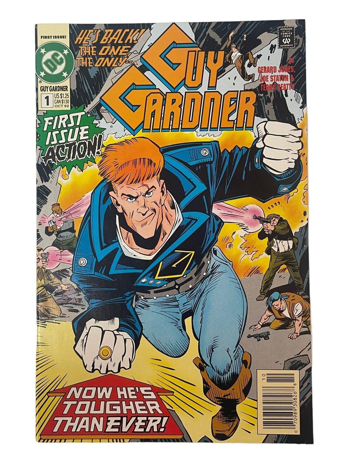 Guy Gardner #1 Near Mint (Oct 1992, DC) Joe Staton Cover, Green Lantern