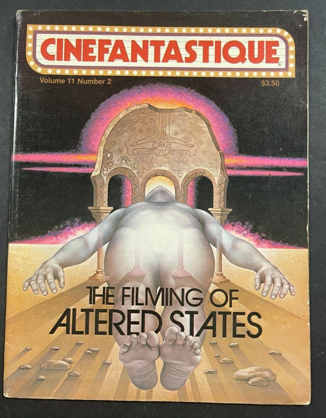 1981 FALL CINEFANTASTIQUE FILMING OF ALTERED STATES #2 FREE S&H (AM) 92421