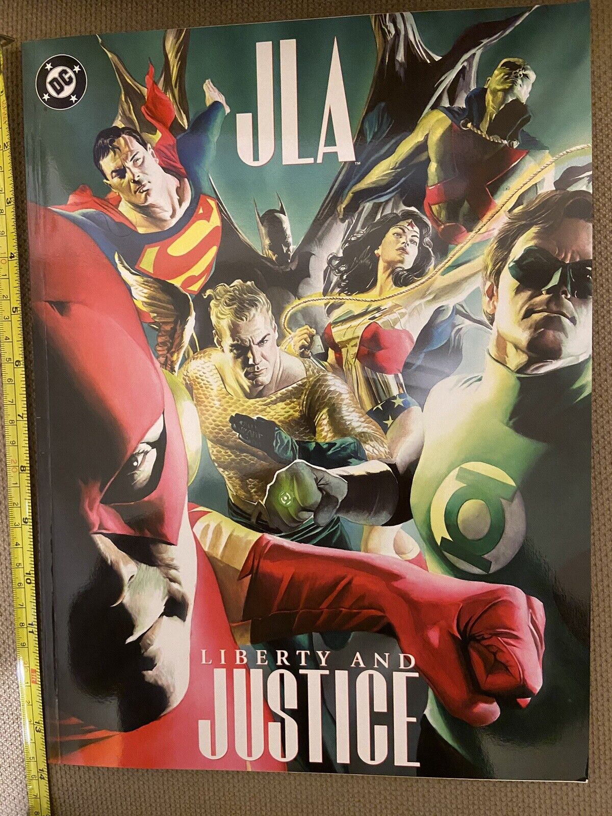 JLA: Liberty and Justice DC Justice League Nov 2003 Paul Dini Alex Ross VFNM