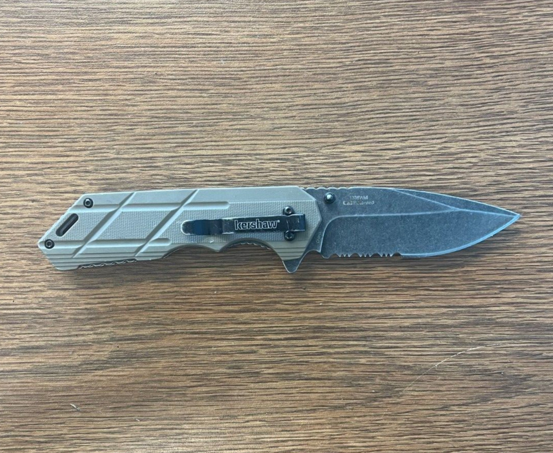 KERSHAW 1336WM ASSISTED OPEN COMBO EDGE POCKET KNIFE