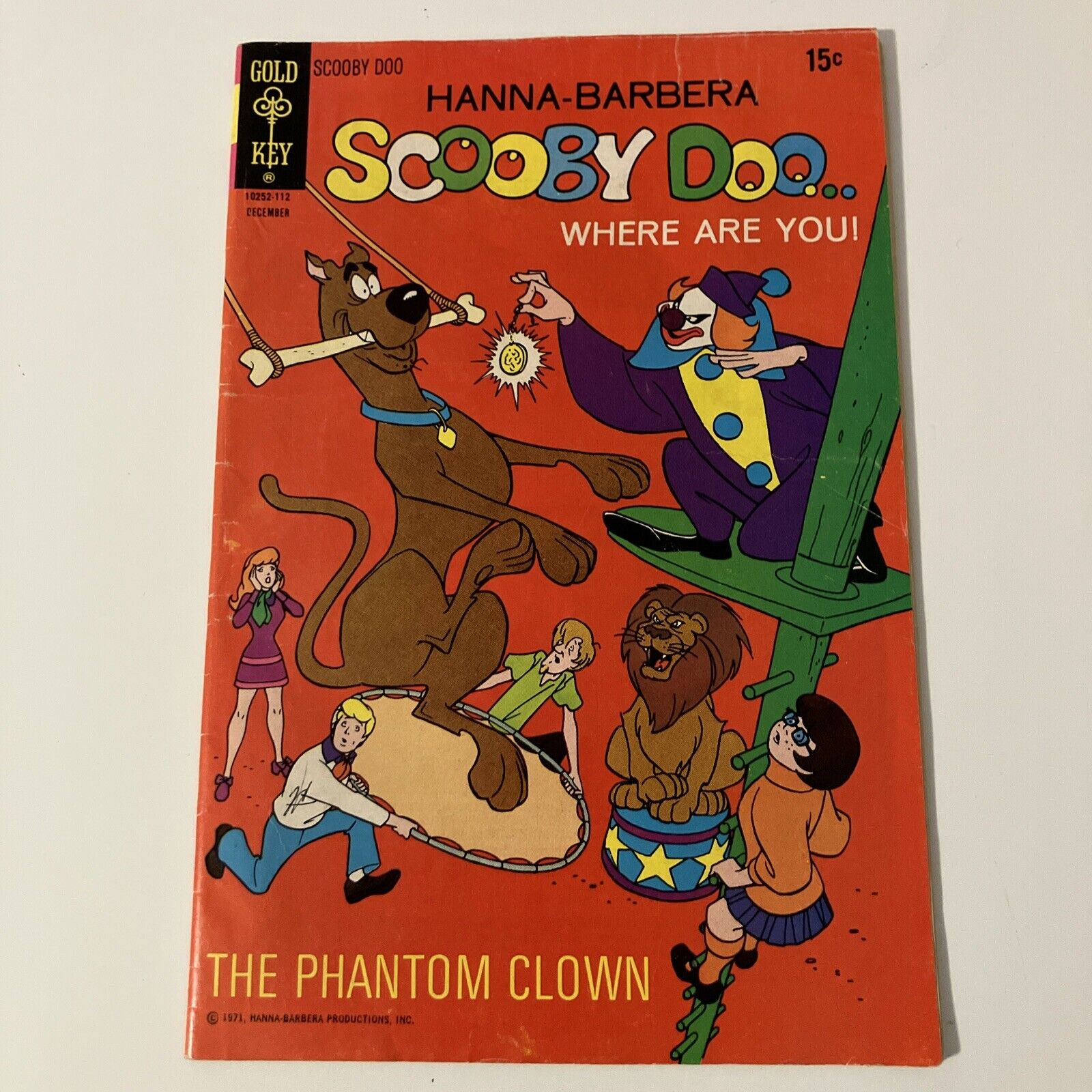 Scooby Doo Where Are You #9 Gold Key 1971 Hanna-Barbera Comic