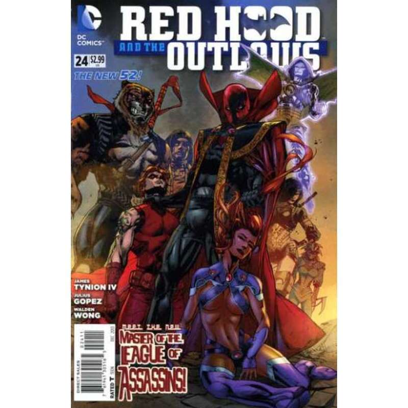 Red Hood and the Outlaws #24 2011 series DC comics NM+ [a}
