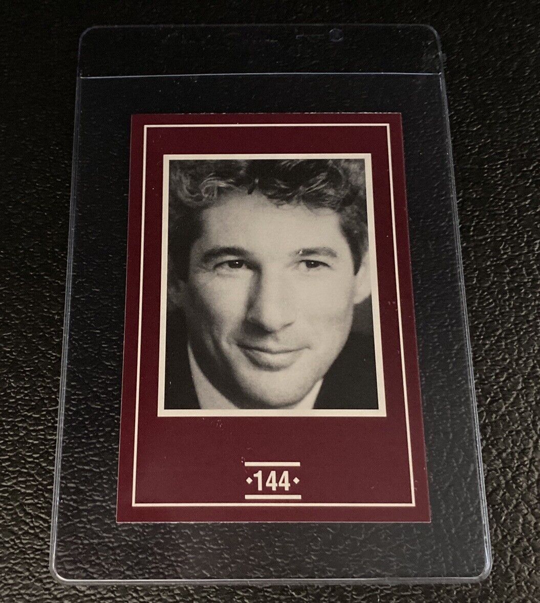 Richard Gere Card 1991 Face To Face Guessing Game Canada Games Pretty Woman Film