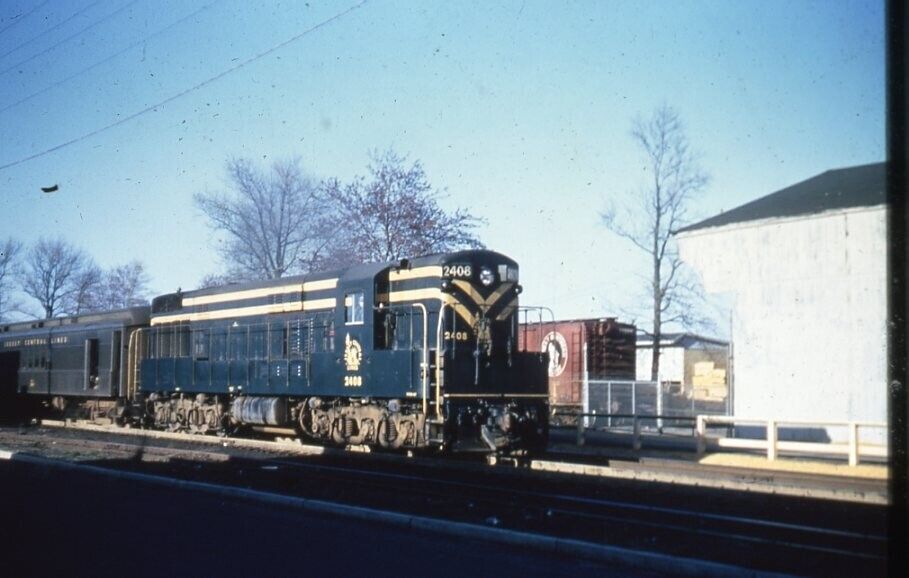 CNJ jersey central H-24-66  2408 dupe railroad slide