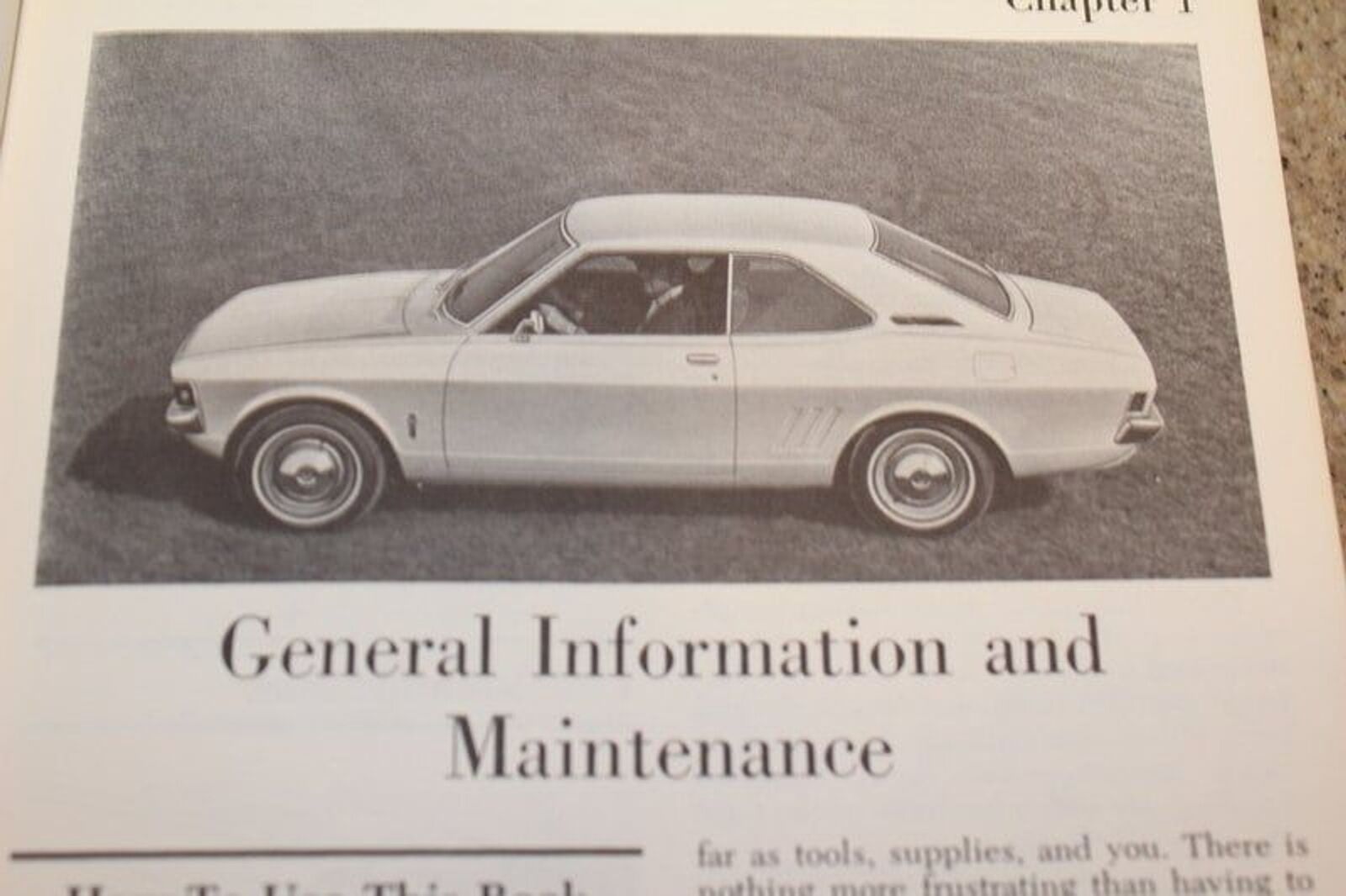 Classic Vintage Chilton\'s Dodge Colt Automotive Book