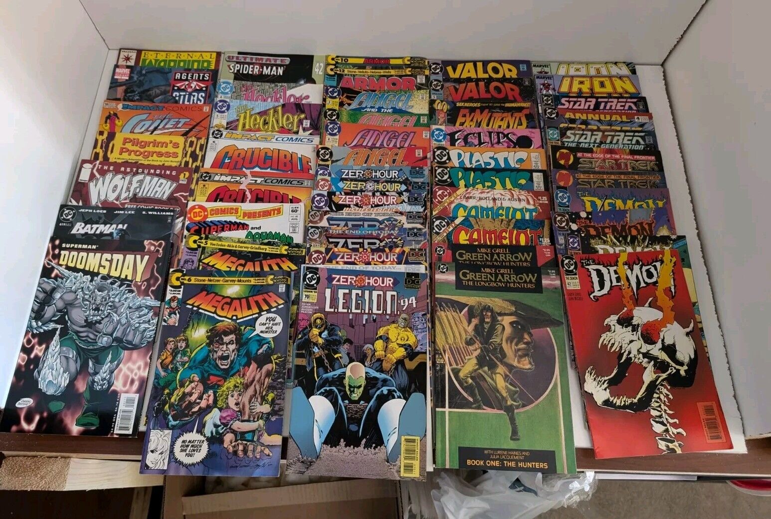 Giant Lot Of Vintage DC Comic Books 80s/90s