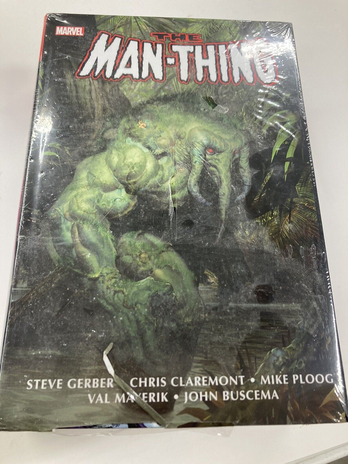 Damaged The Man-Thing Omnibus Olivetti Cover New Printing Marvel Comics HC