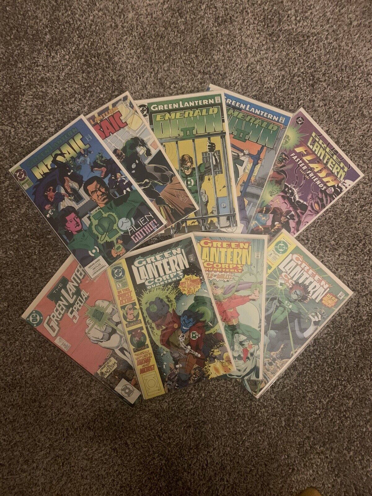 Vintage DC Green Lantern Comics - RARE - Comic Lot - MUST SEE