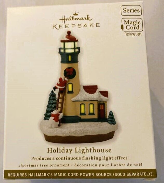 Hallmark 2012 Keepsake Ornaments Holiday Lighthouse #1 In THE SERIES