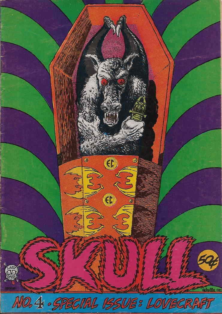 Skull Comics #4 VG; Last Gasp | low grade - Lovecraft Underground - we combine s
