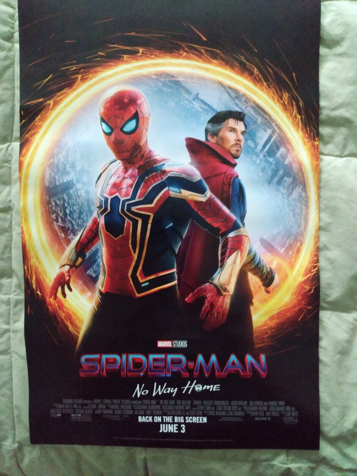 Spiderman No Way Home  Re-Release 2024 Mini Poster  11\