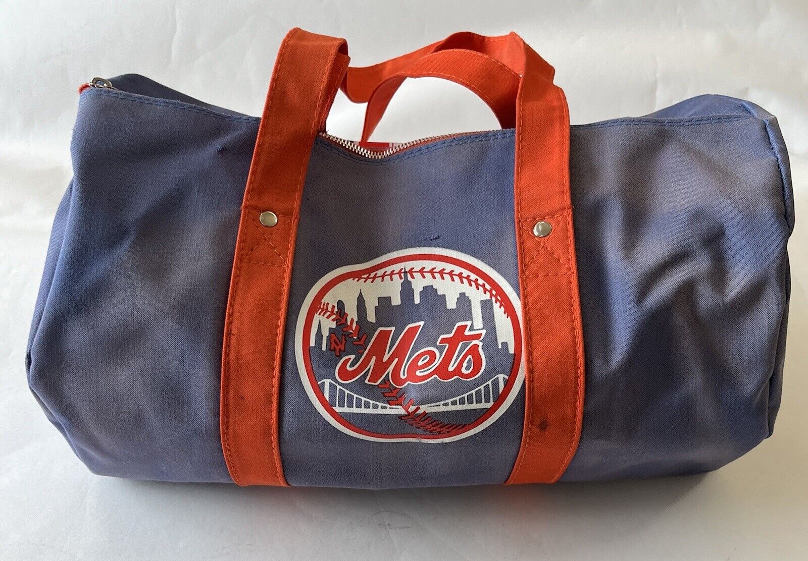 Vintage New York Mets MLB Duffle Bag Tote 15\