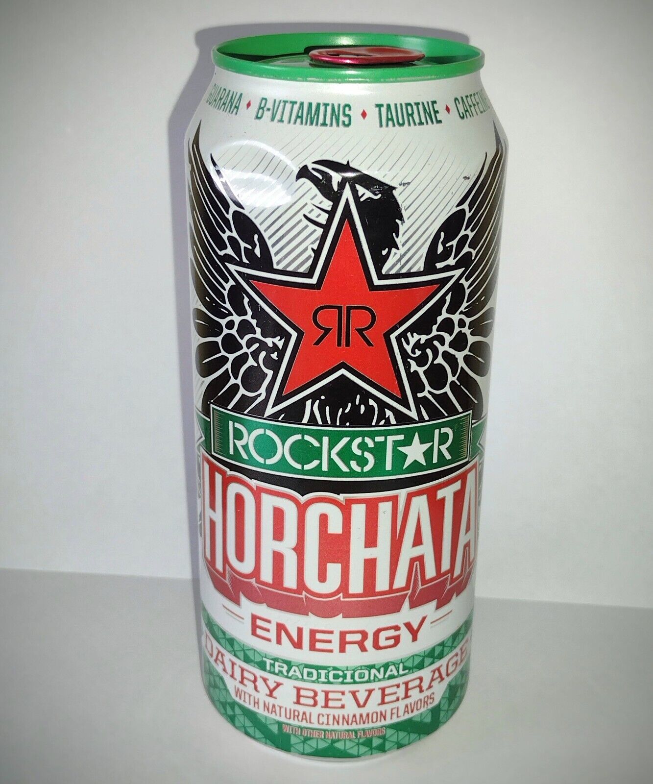 RARE Rockstar Energy Drink HORCHATA 1X FULL SEALED 15oz Can