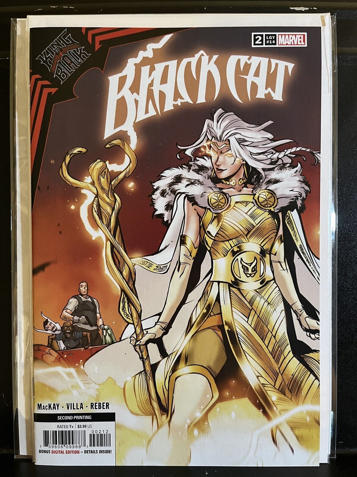 Black Cat #2 C.F. Villa Second Print (2021 Marvel) We Combine Shipping