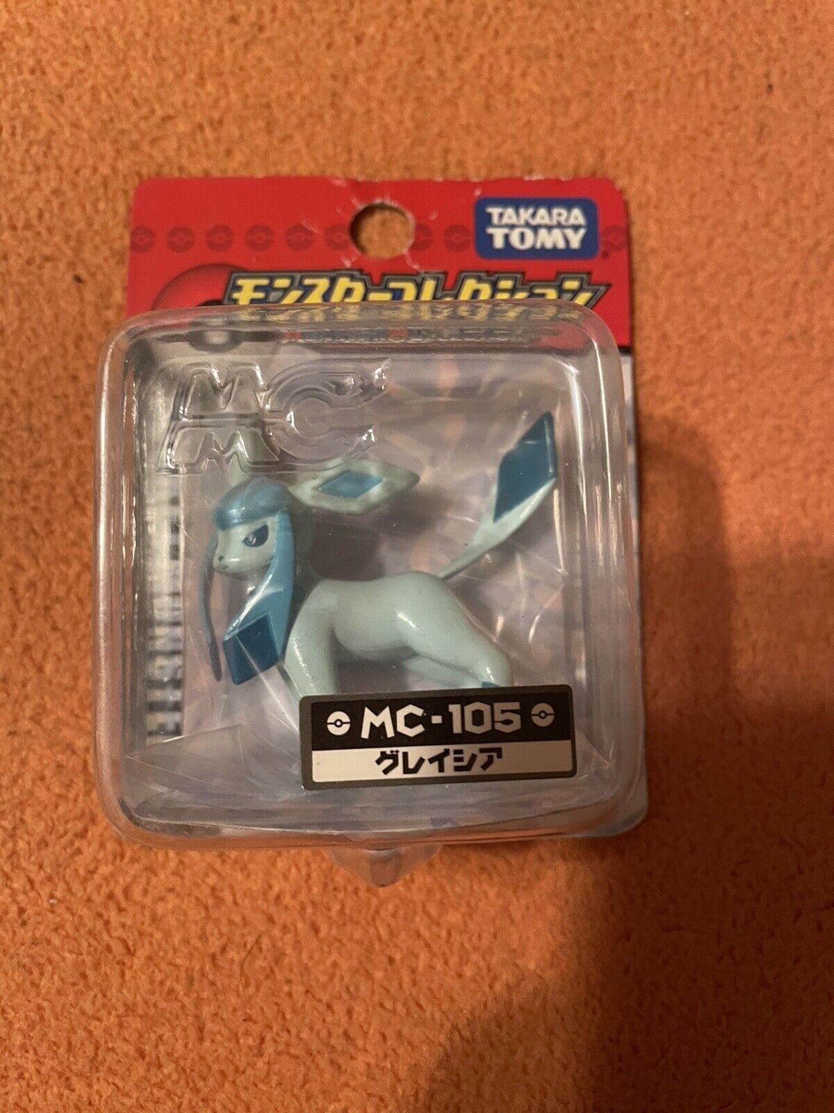 Takara Tomy - Pokémon Monster Collection MC-105 Glaceon - Vinyl Figure 2008