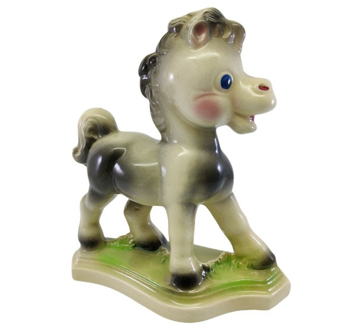 VTG Remple Ceramic Pony Horse 1950s Nursery Decor Retro Figurine