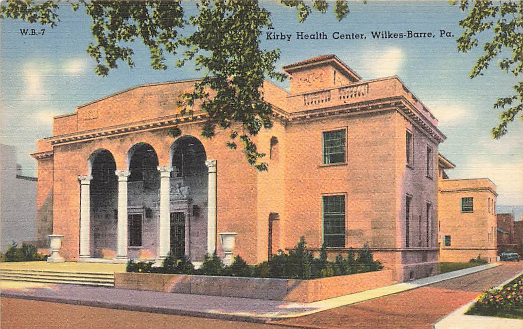 c1950  Kirby Health Center Wilkes Barre PA P477