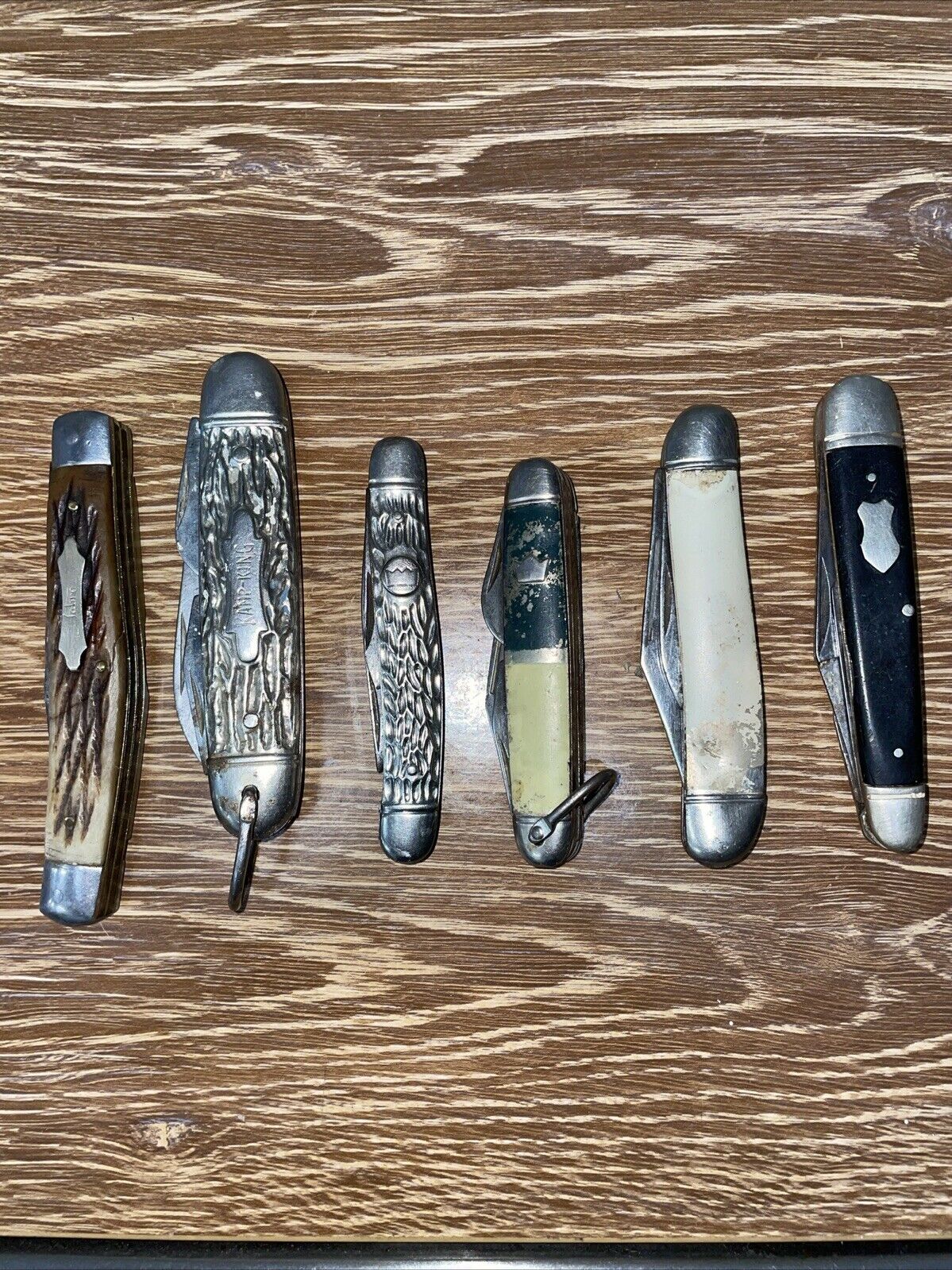  Vintage Pocket Knives Lot Of 6