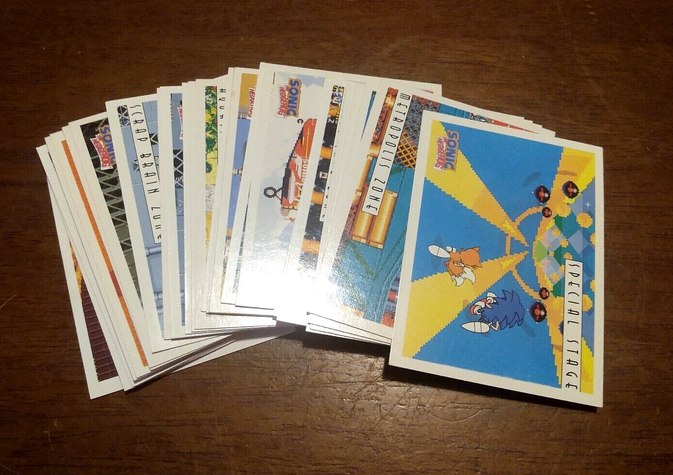 X 22 1993 Topps Sonic The Hedgehog Partial Set All Different EX/EM Overall