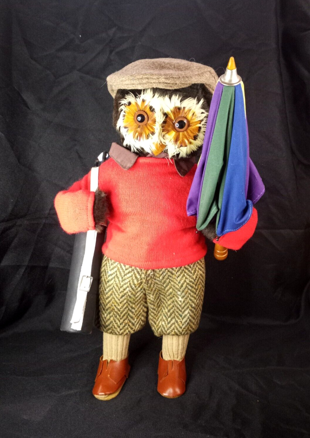 Vintage Abercrombie & Fitch 'The Golfer' Owl Jungle Toys of London 1960s