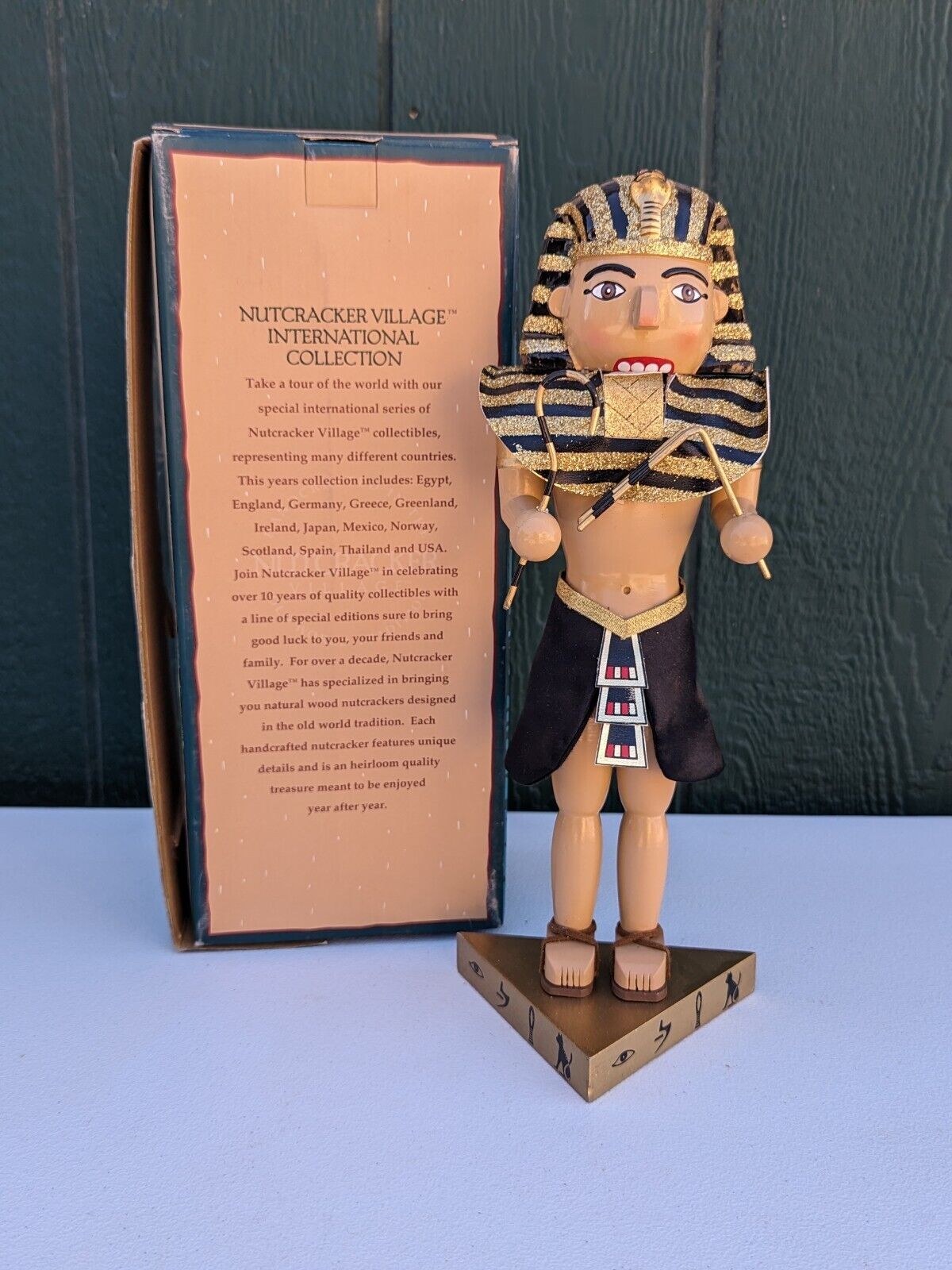Nutcracker International Collection Village Pharaoh Egyptian 2004 15”