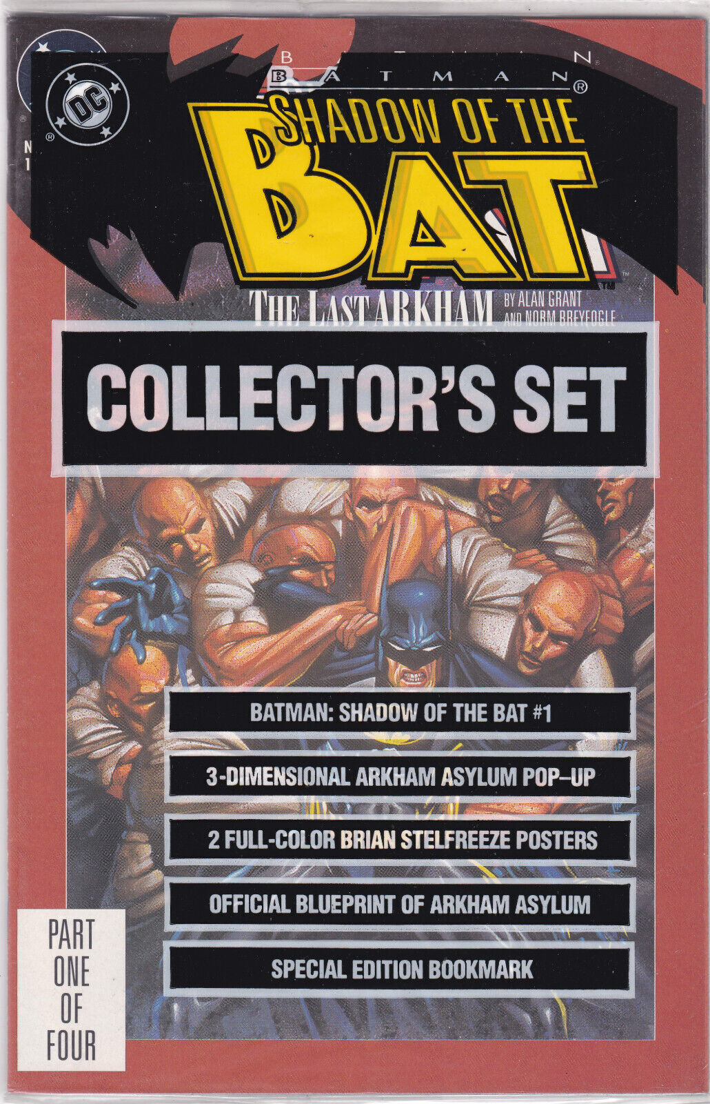 Shadow of the Bat 1 Collectors Set Part One DC Comic Book  1992 Polybagged
