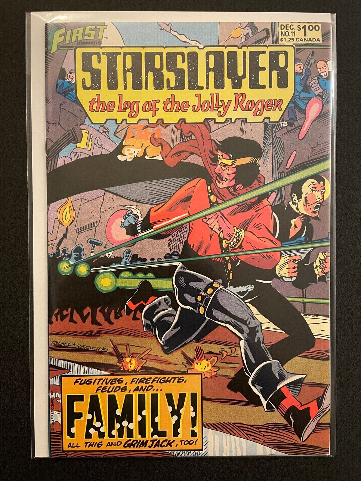 Starslayer 11 High Grade First Comic Book D29-140