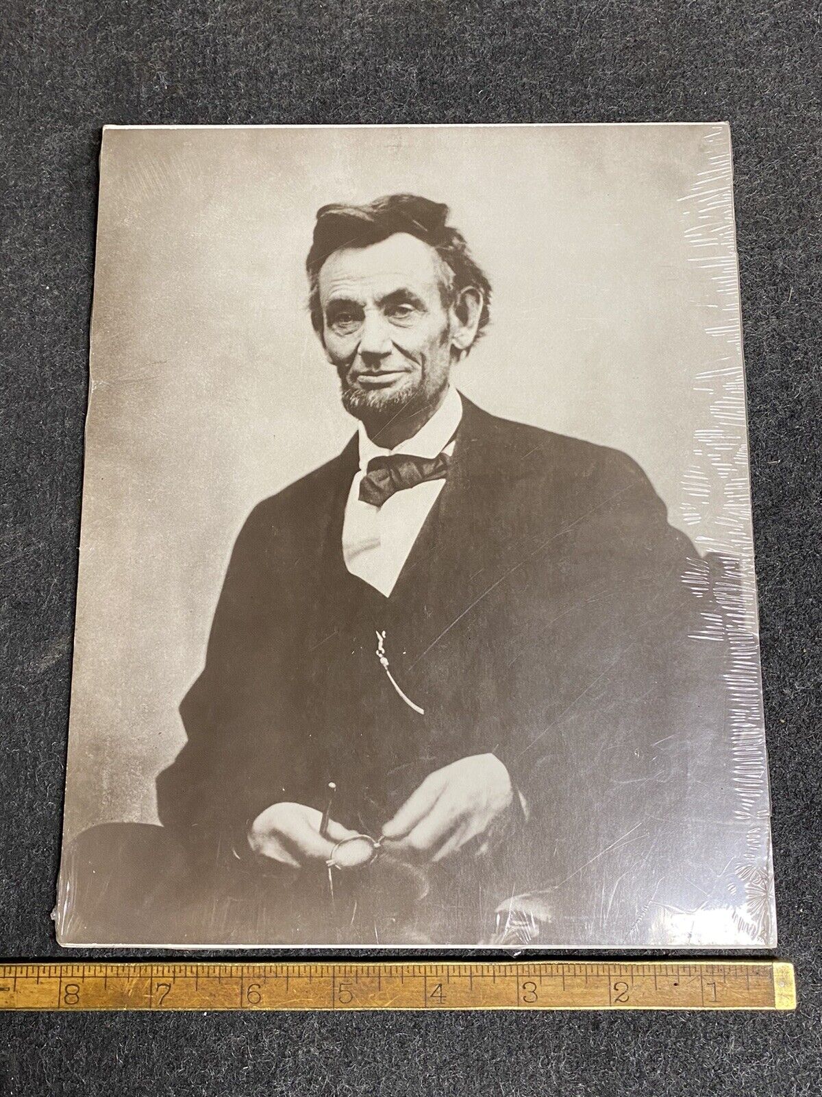 Americana Image Gallery 1865 Rare Smiling Abraham Lincoln Photo 8x10