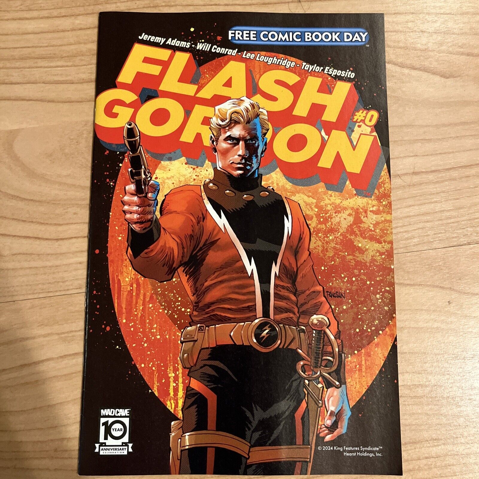 FCBD 2024 Free Comic Book Day FLASH GORDON # 0 - 1st PRINT - UNREAD /  UNSTAMPED