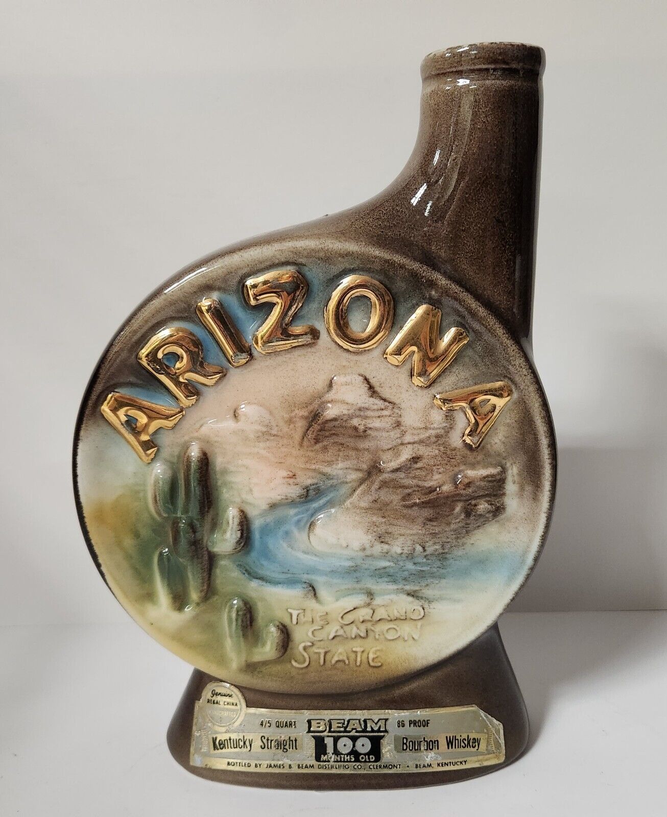Vintage Arizona ‘The Grand Canyon State’ Jim Beam Decanter