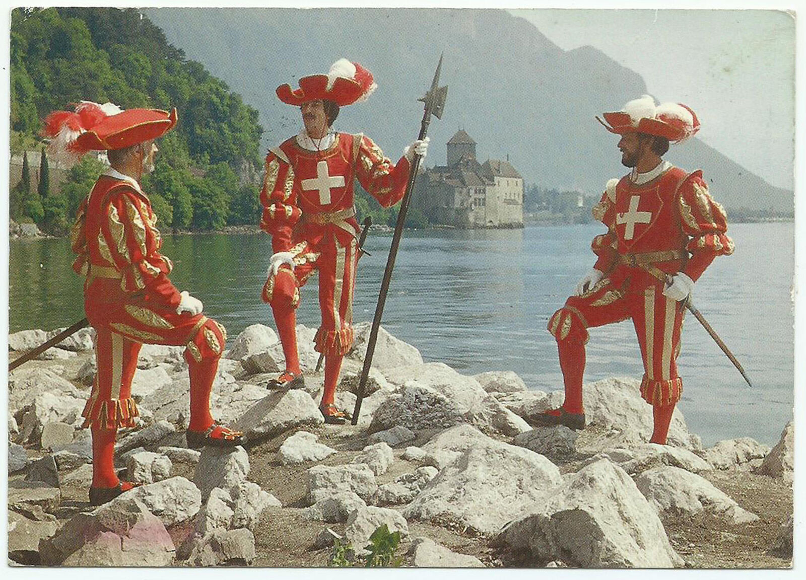 Fête des Vignerons-Festival '77, Vintage Postcard, Vevey Switzerland