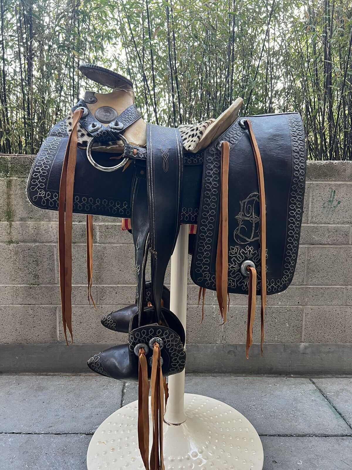 Antique Emperor Saddle 1800s