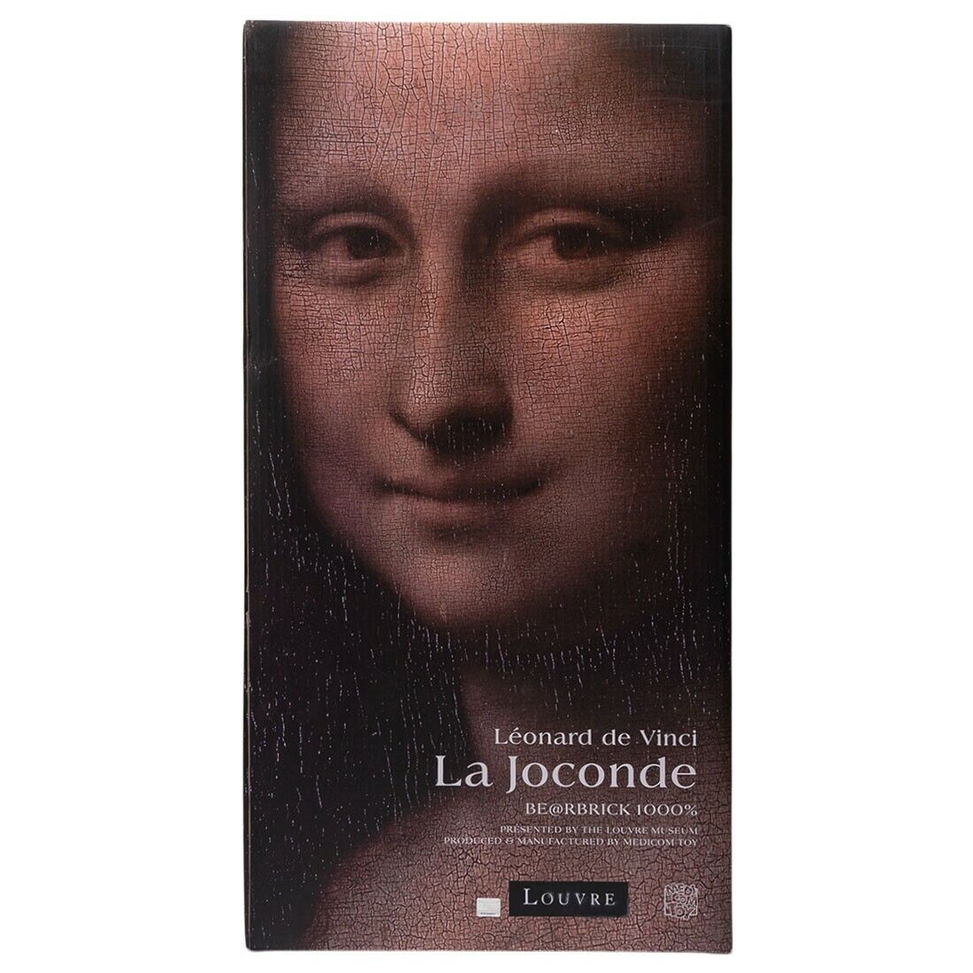 Medicom BE@RBRICK Louvre Leonardo de Vinci Mona Lisa 1000% Bearbrick Figure