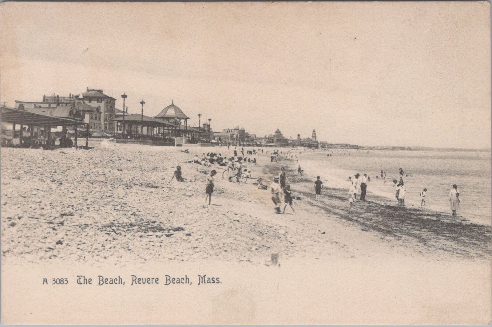 Revere Beach Massachusetts Postcard
