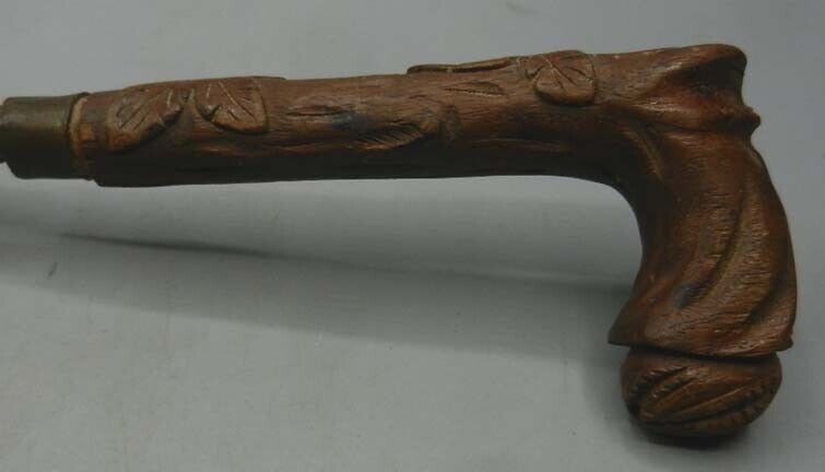 Antique 19th Century Hand Carved Carpenter\'s Planemaker\'s Float Wood Rasp