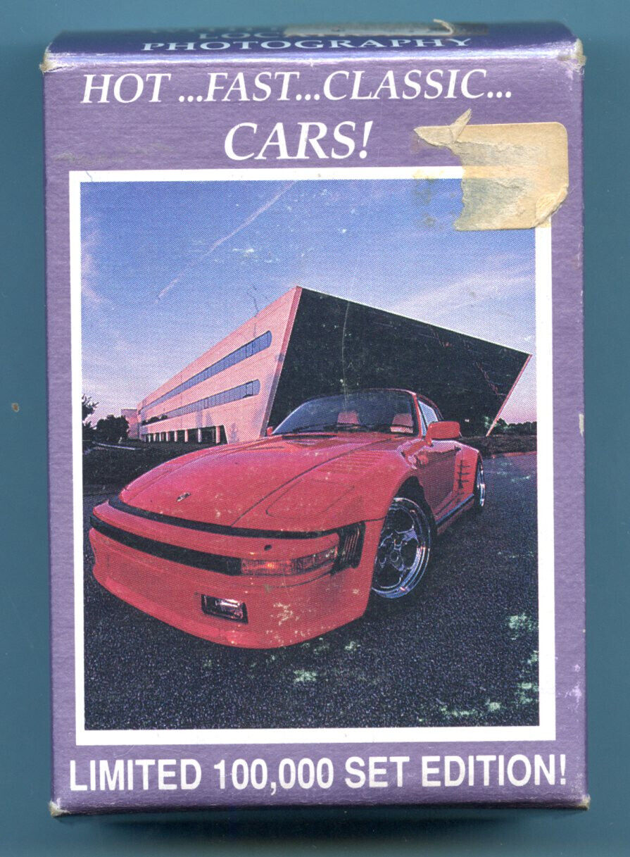 1991 Dream Machines Trading Cards Hot...Fast...Classic... Cars 110 Card Set