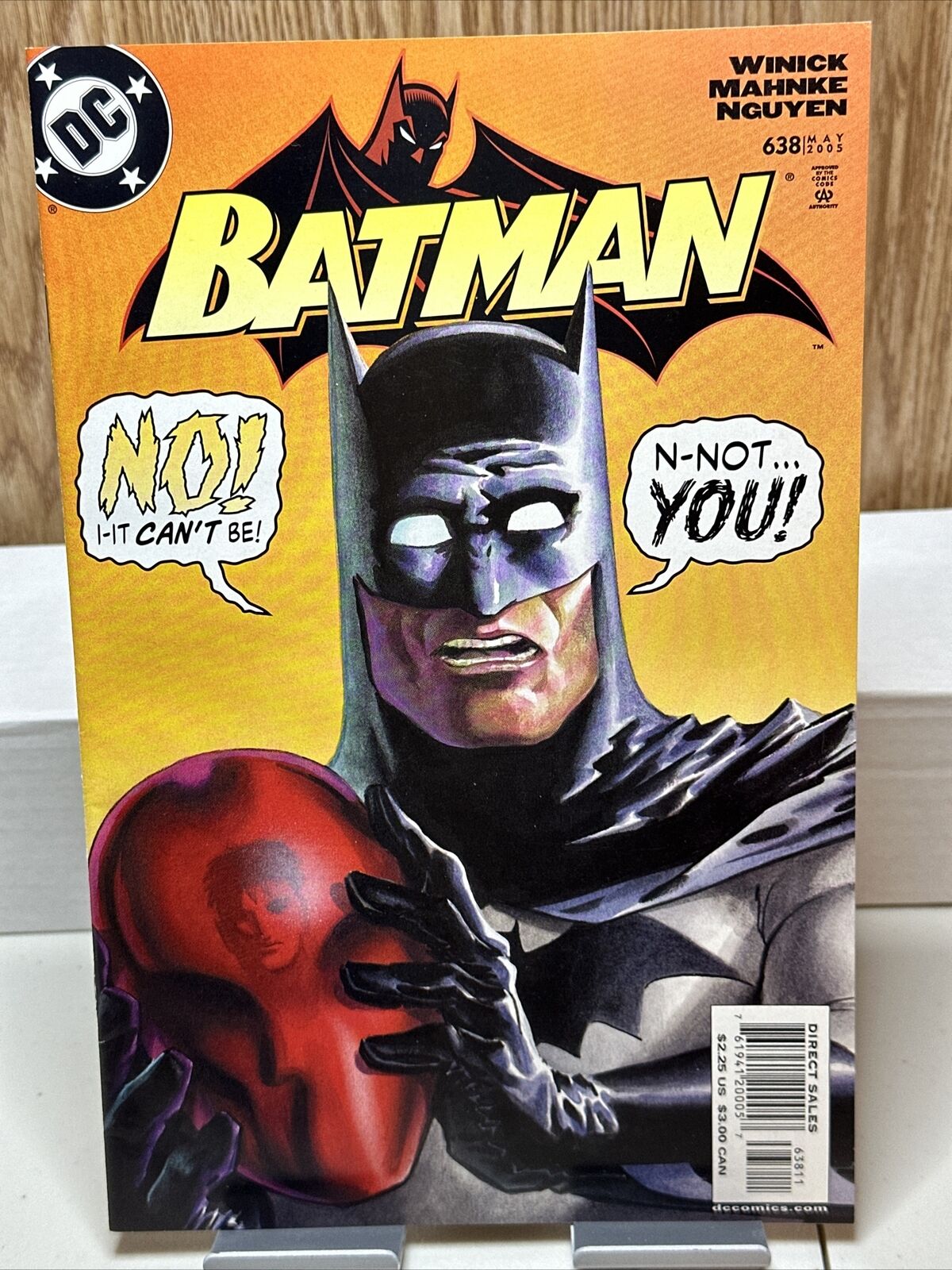 Batman #638 Red Hood revealed as Jason Todd (Robin) 1st print DC Comics 2005 NM