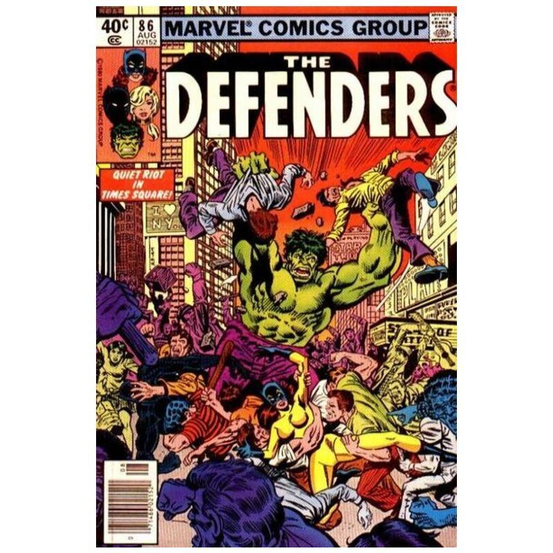 Defenders #86 Newsstand - 1972 series Marvel comics VF+ [s 