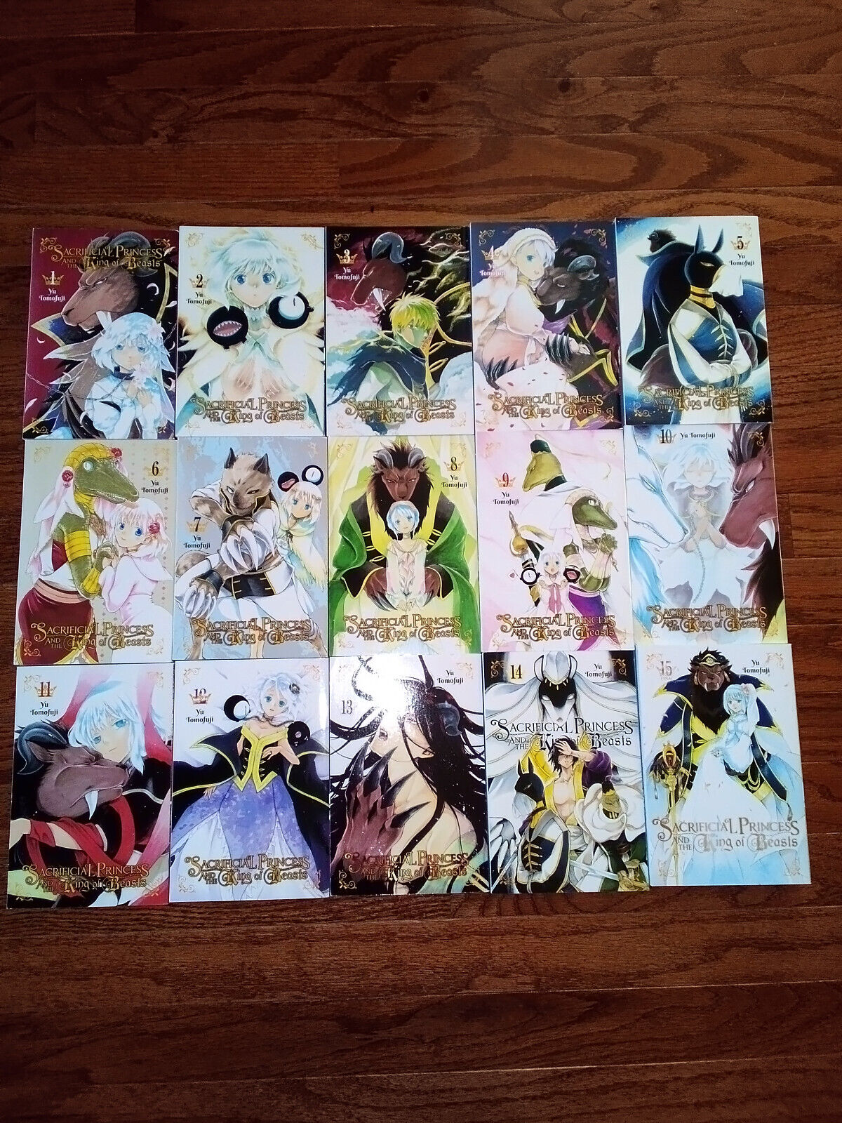 Sacrificial Princess And the King Of Beasts manga 1-15 ENGLISH Complete Series