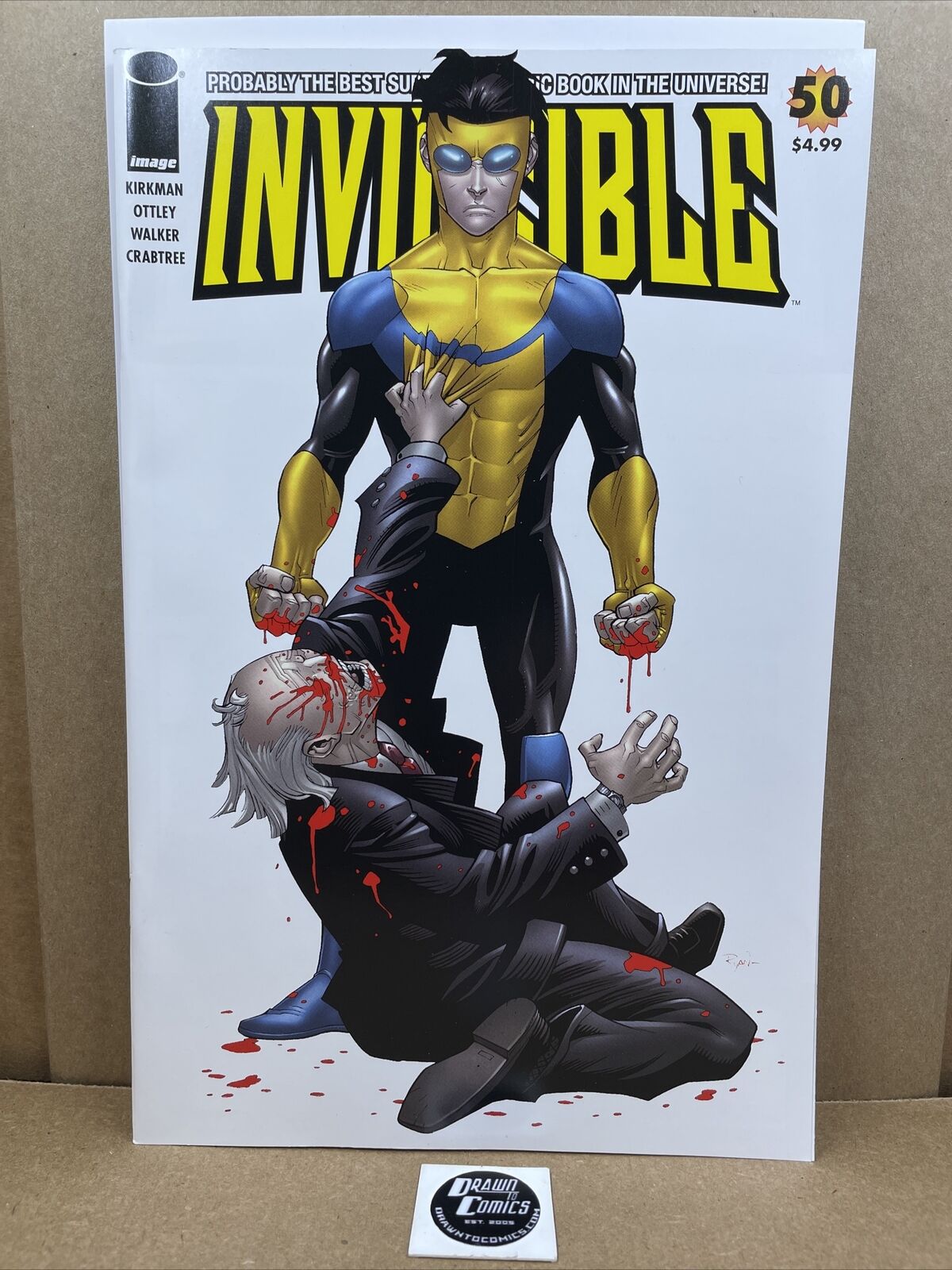 Invincible #50 1st Print Image Comics Kirkman Ottley Amazon TV Series Show NM