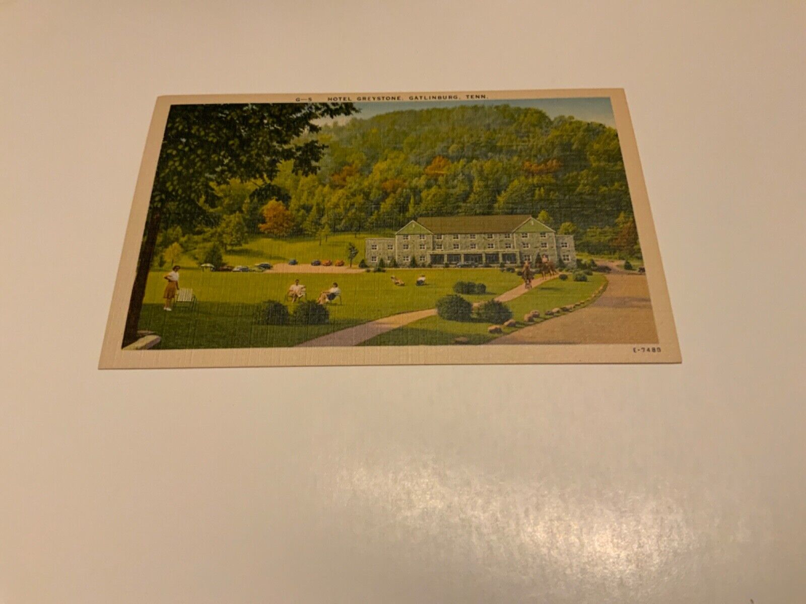 Gatlinburg, Tenn. ~ Hotel Greystone - Unposted Vintage Postcard