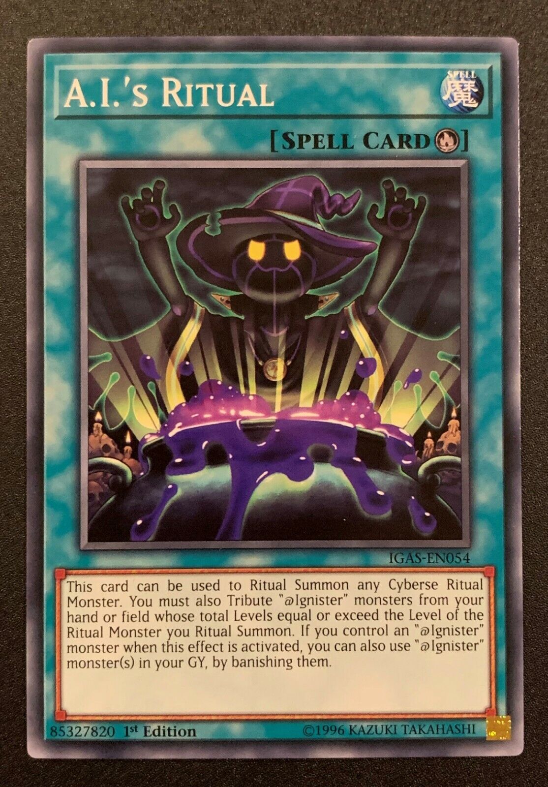 IGAS-EN054 A.I.\'s Ritual - Common - 1st Edition - Yugioh