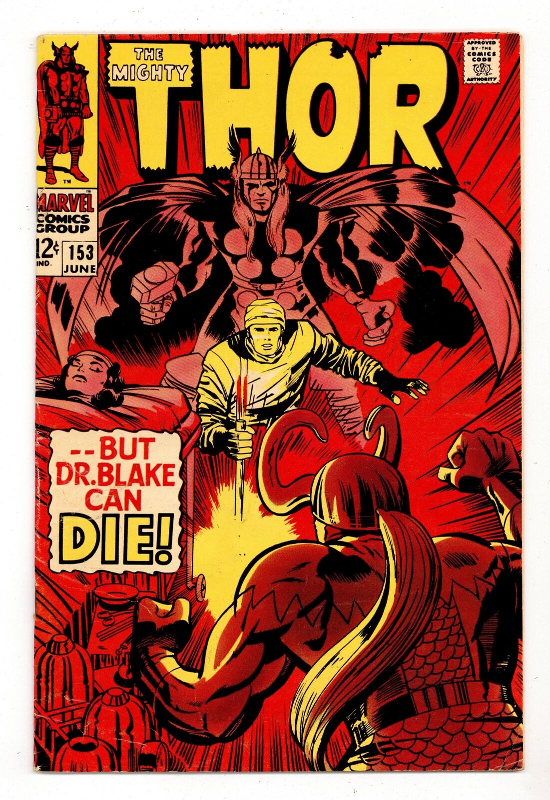Thor #153 VG 4.0 1968