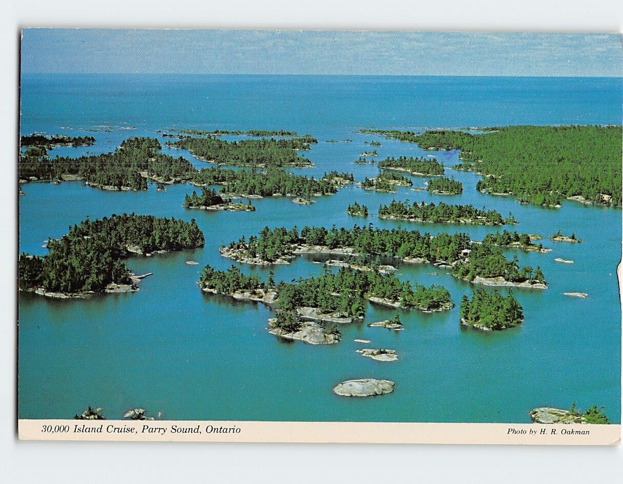Postcard 30,000 Island Cruise, Parry Sound, Canada