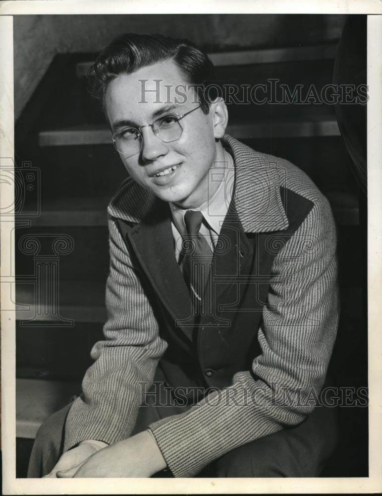 1946 Press Photo 16yr old George R. Ellis believe to be murdered by his employer