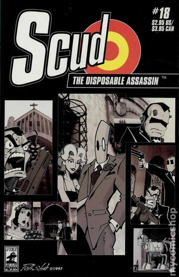 Scud The Disposable Assassin #18A FN+ 6.5 1997 Stock Image