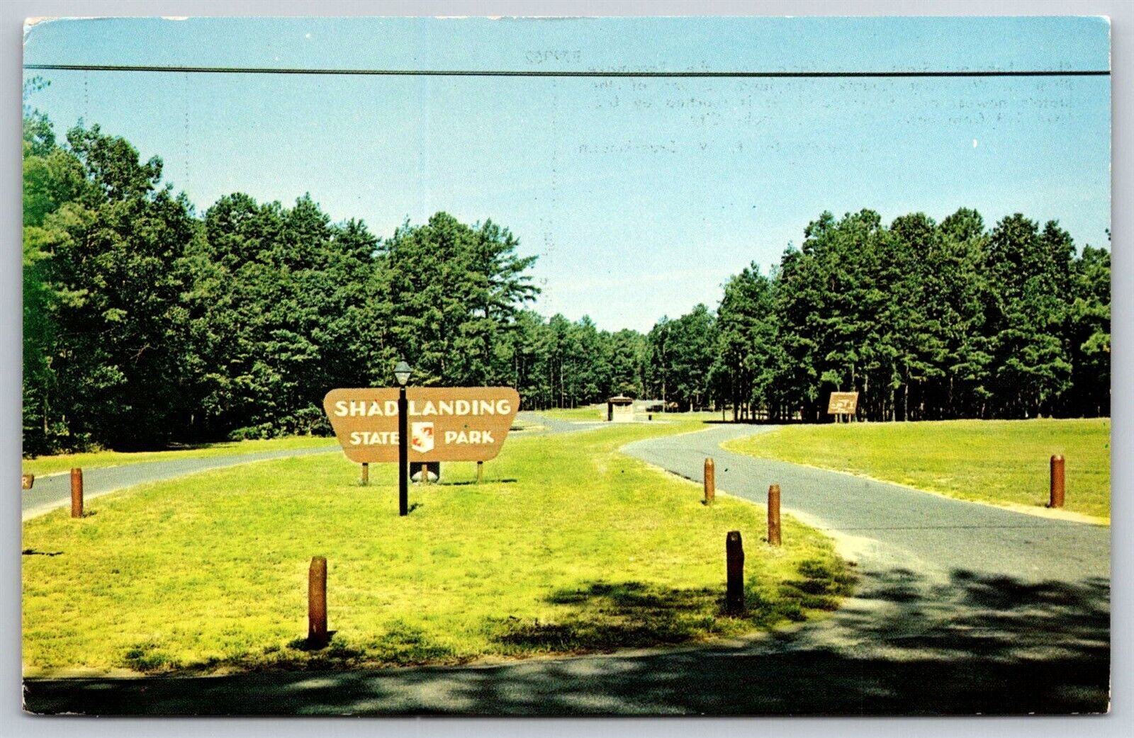 Postcard Shad Landing State Park Maryland Md Pocomoke River Worcester County VTG