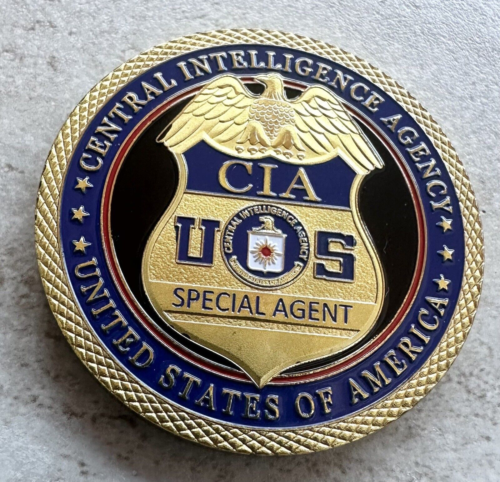 Central Intelligence Agency CIA Counter Intelligence Special Agent  Coin