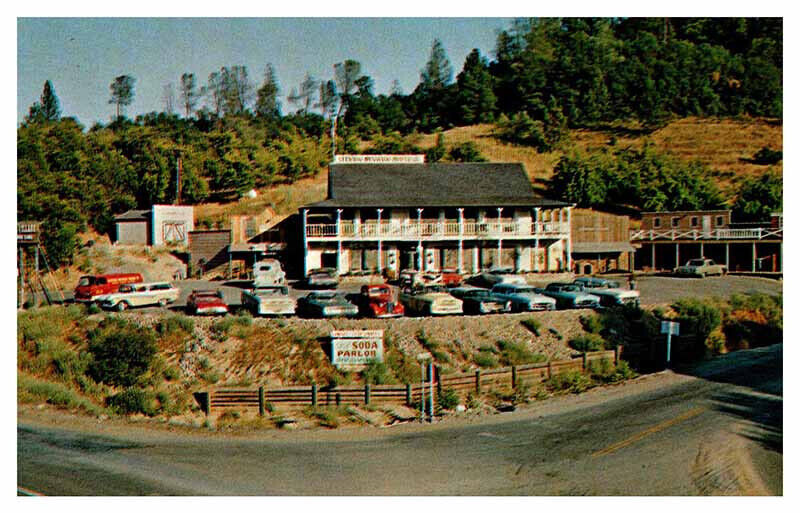 Postcard HOTEL SCENE Coloma California CA 7/18 AU1337
