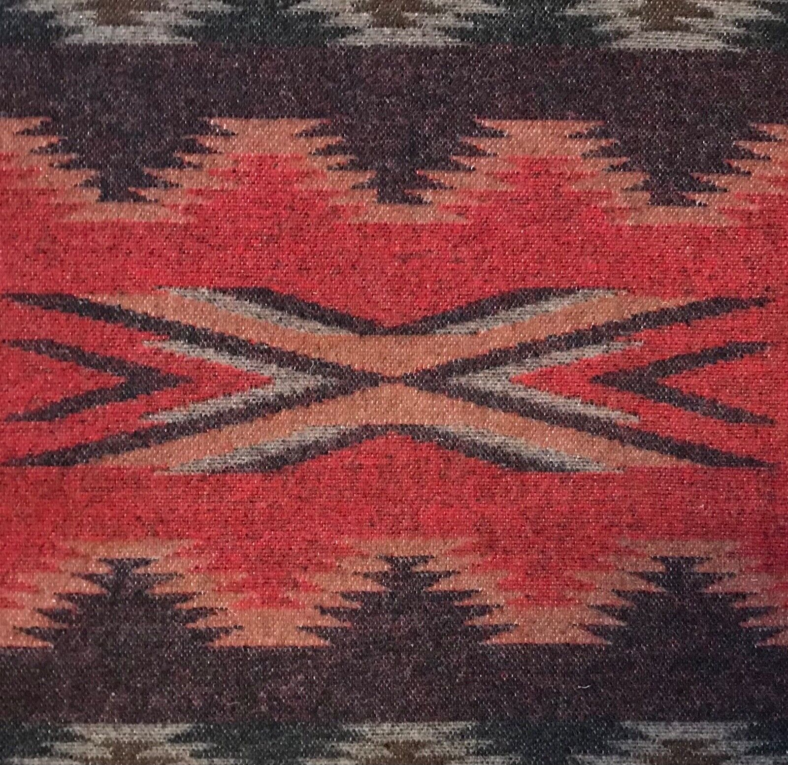 Pendleton Wool Fabric, 15.5” X 32”, Navajo “Chinle” Design, Heavy-Weight